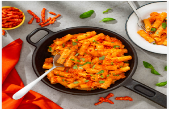 Pasta cheetos