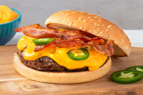 Spicy Jalapeno Beef Burger