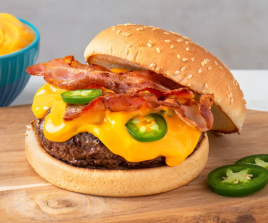 Spicy Jalapeno Beef Burger